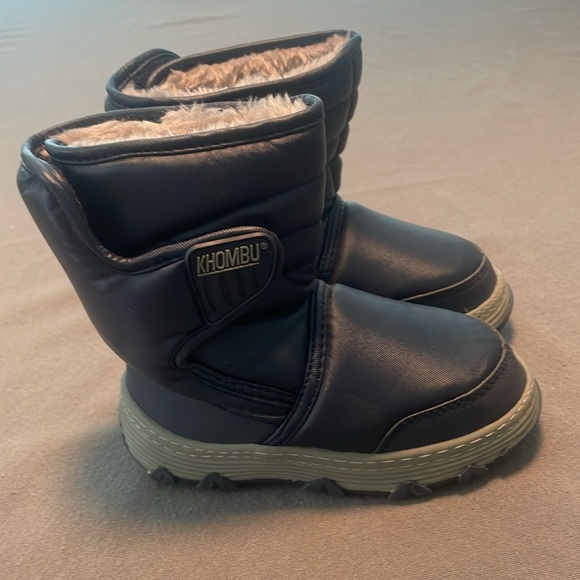 KHOMBU Winter Faux-for Lined Toddler Snow Boots Size toddler 9 - Picture 9 of 10